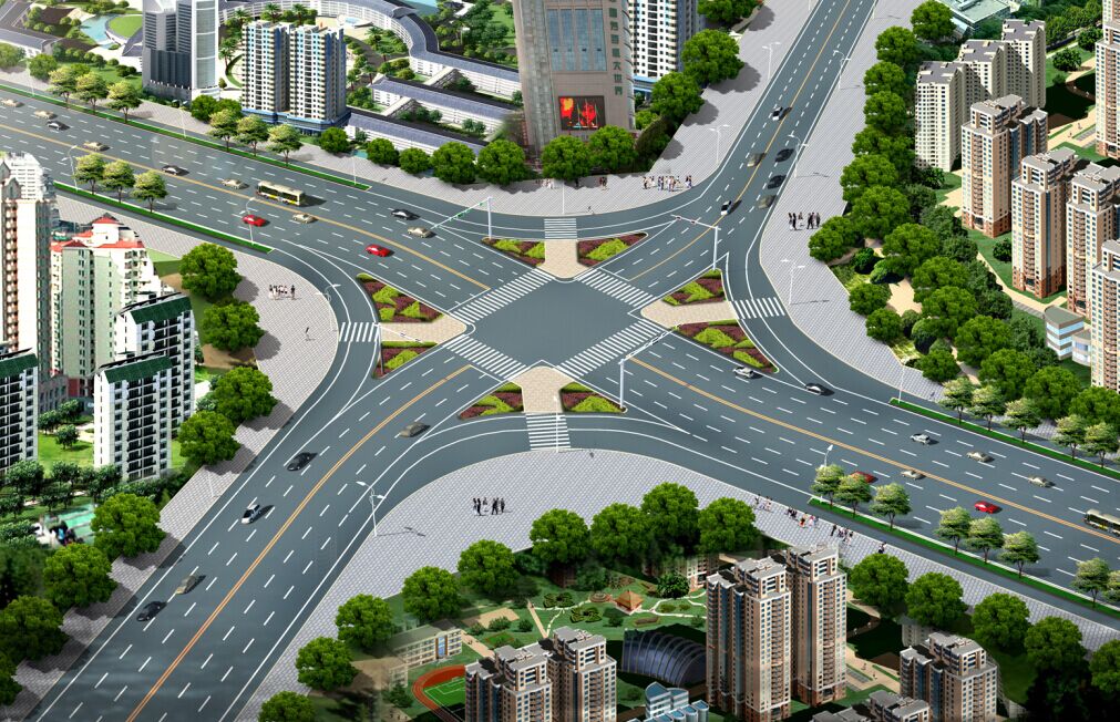 庆阳市西峰区南北大街道路改造工程