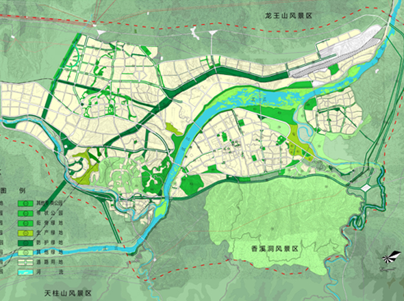 安康市城市绿地系统规划