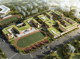 神木市滨河新区九年制学校