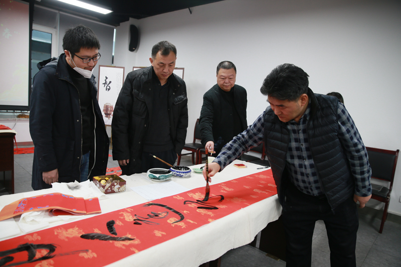 “翰墨飘香暖人心　同心共书喜迎春”春联书写活动（2022.1.26）